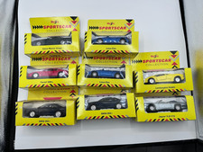 Maisto Sportscar Collection Lot x9 – Diecast Model Cars – Ferrari BMW Jaguar