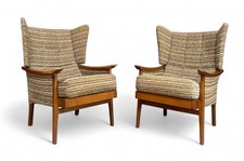 PAIR OF MID CENTURY ARMCHAIRS