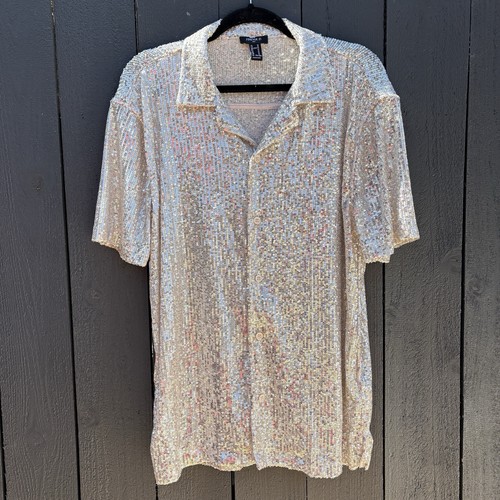 Y2k disco 70s sequin - y2k, button
