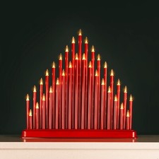 Christmas candle bridge arch - bridge,