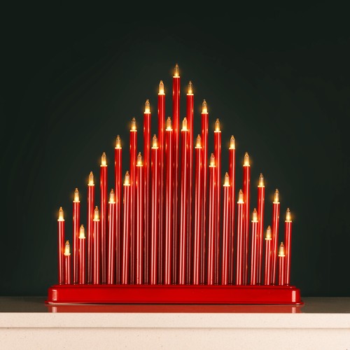 Christmas candle bridge arch - christmas,