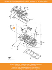 YAMAHA Washer, Plate