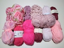 Bundle of Pink Wool Various