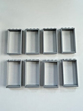 LEGO Door Frame 60596 Grey x8