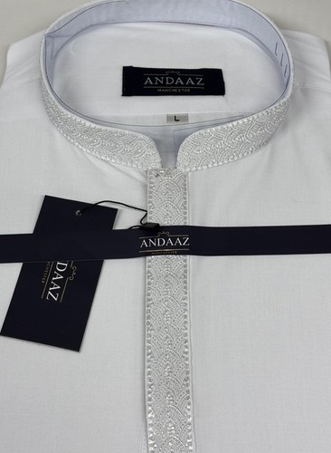 Boys shalwar kameez white with - boys,