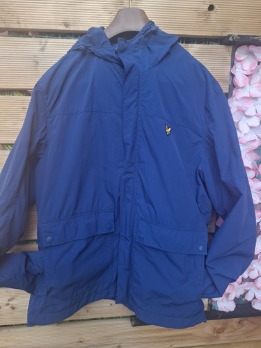 Lyle and scott hooded blue - lyle,