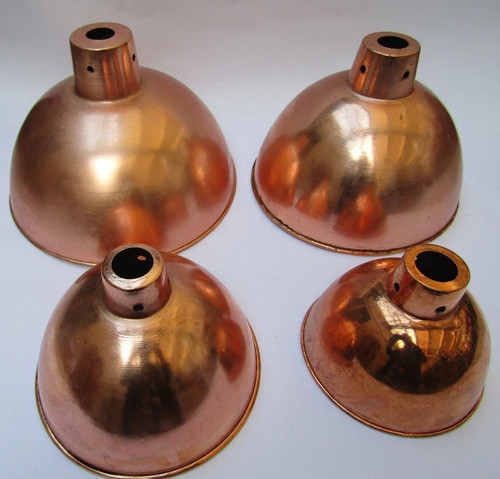 Lampshade copper polished - lampshade,