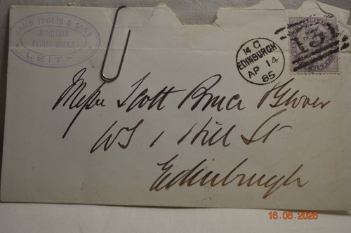Postal history victorian - history.,