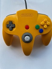 N64 OFFICIAL YELLOW CONTROLLER