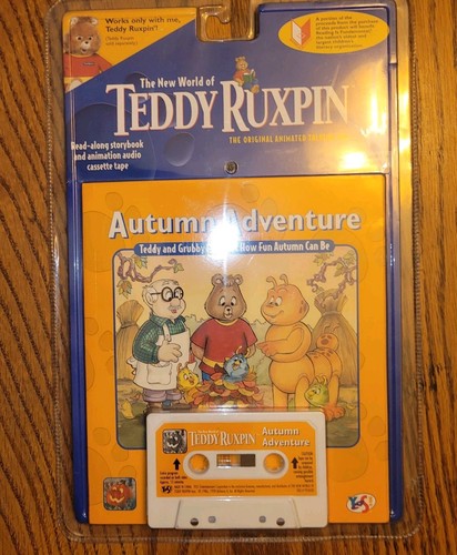 Vtg teddy ruxpin autum - teddy,