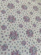 Vintage Floral Bedspread Pink