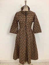 Vintage 70s does 50s Jaeger dress abstract retro swing midi rockabilly #V2 @DAR