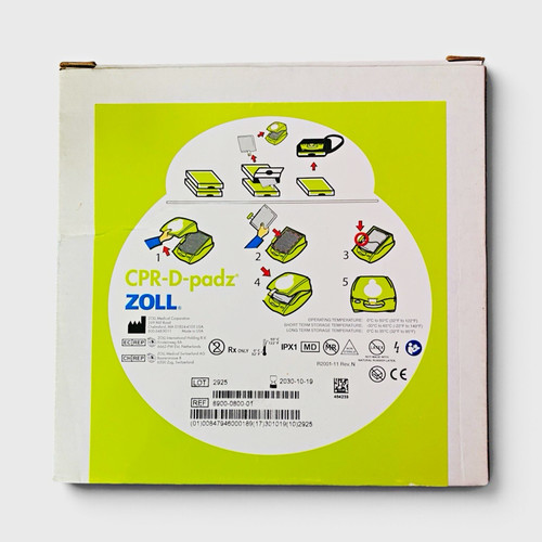 Zoll cpr padz defibrillator - zoll, cpr-d-padz