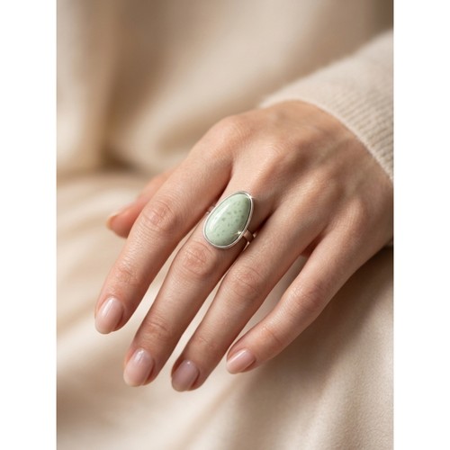 Serpentine stone ring size - stone,