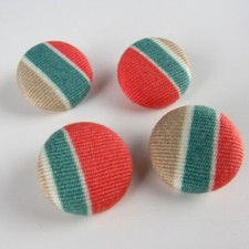 2.5cm Handmade Fabric Buttons