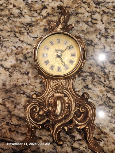 Vintage electric mantle clock - electric,