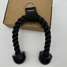 P9OX Tricep Rope Push Up Pull Down Press Bar Gym Cable Attachment Machine Handle