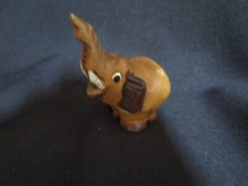 Lovely  Wooden Elephant Whistle Figurine