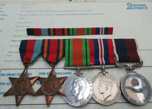 Medal group sgt towers - medal,