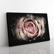 Pink Rose Flower Vol.3 Canvas