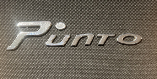 Fiat punto classic car badge - punto,