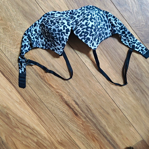 Primark black grey leopard - black/grey,