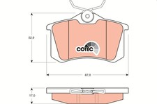 FITS AUDI A1 1.0 TFSI BRAKE