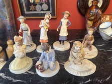 Job lot Wedgwood Bisque Porcelain figurines