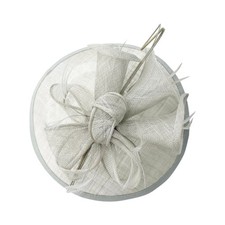 Sinamay Flower Fascinator Hat
