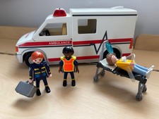 Playmobil 5952 5681 City Life Rescue Emergency Ambulance Set With Lights & Sound