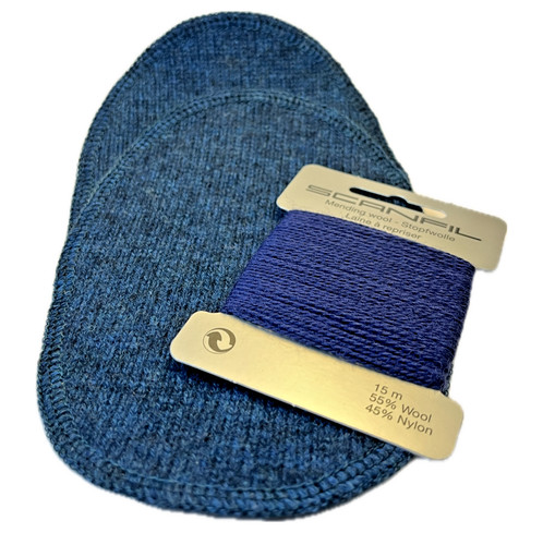 Elbow patch for sweater repair