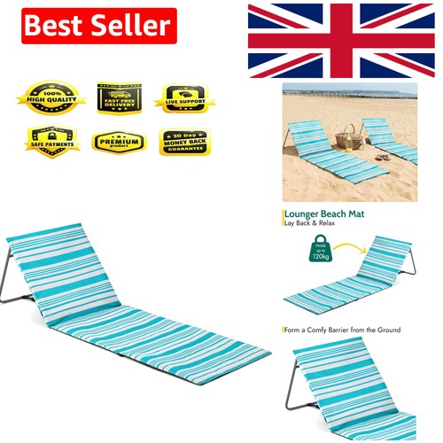 Folding beach mat with - folding,
