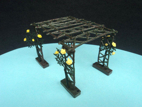 Britains floral garden pergola - garden,
