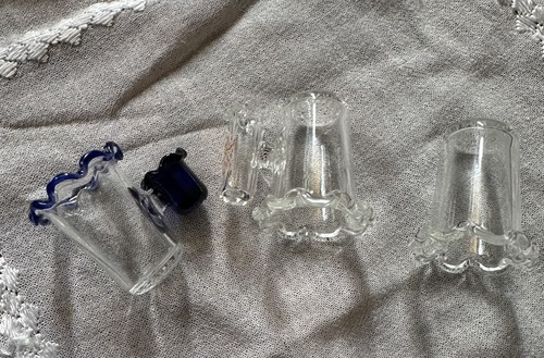 Novelty lamp work glass - x,