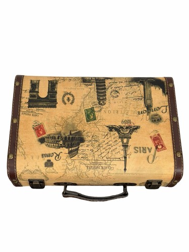 Treasure chest suitcase wooden - treasure, suitcase/wooden