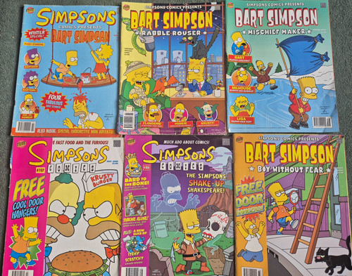 Bongo simpsons comics - simpsons, presents