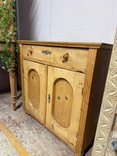 Antique pine sideboard - antique,