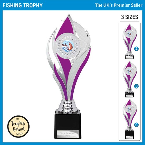 Fishing purple trophy - fishing,