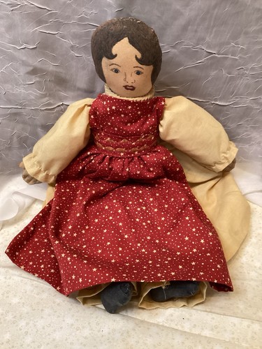 Rag doll oil cloth painted - rag,