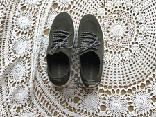 Peacocks Khaki Trainers Size 6 Brand New