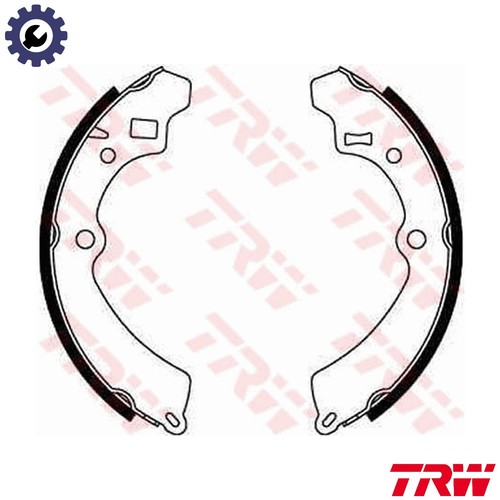 Brake shoe set gs8548 - brake,