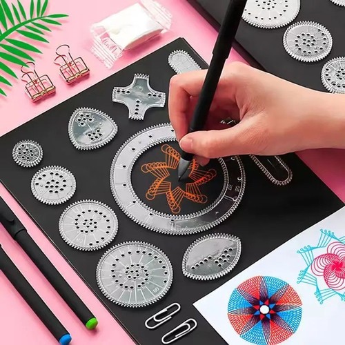 22pcs spirograph geometric - 22pcs,