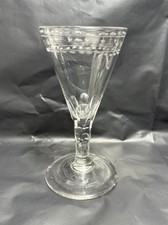 Antique georgian ale glass - georgian,
