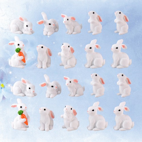 Pcs rabbit resin ornament - pcs,
