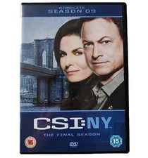 CSI New York Season 9 DVD Series Nine Complete Box Set Crime Scene Investigation