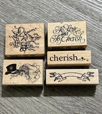 PSX Wood Mounted Rubber Stamp