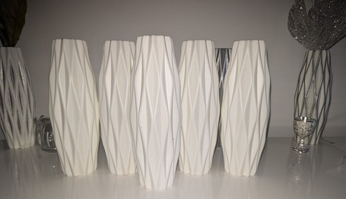 Plastic small vases - plastic,