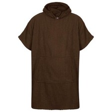 Adults Ladies Gents Mens Chocolate Towel Poncho Bathrobe Soft Beach Bath Swim