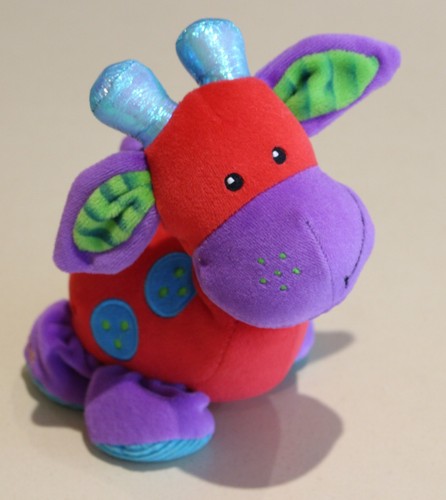 Giraffe soft toy - with, crinkly