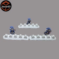 Tank Trap Wall x3 - 28mm